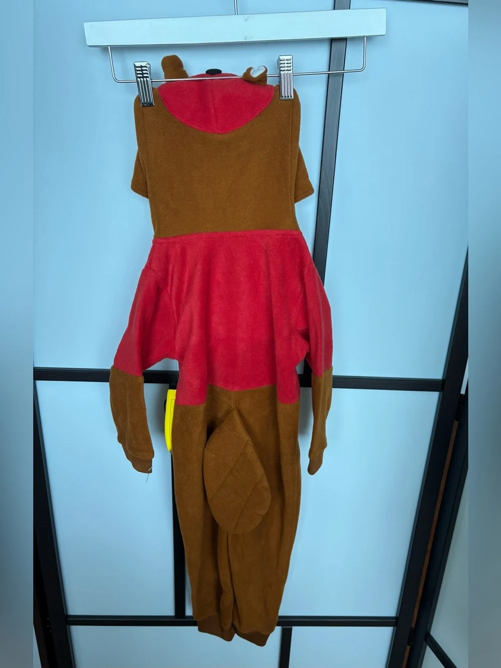 KIDS Buc-ee’s Beaver Kids 3T Halloween Costume Pajama Onesie NWT